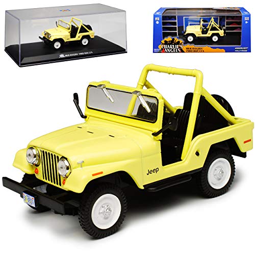 Jeep CJ-7 Wrangler Renegade 3 Engel für Charlie 1/43 Greenlight Modell Auto von Grenlight