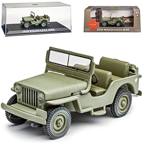 Jeep Willys CJ-2A MASH 4077 1945-1949 1/43 Greenlight Modell Auto von Grenlight