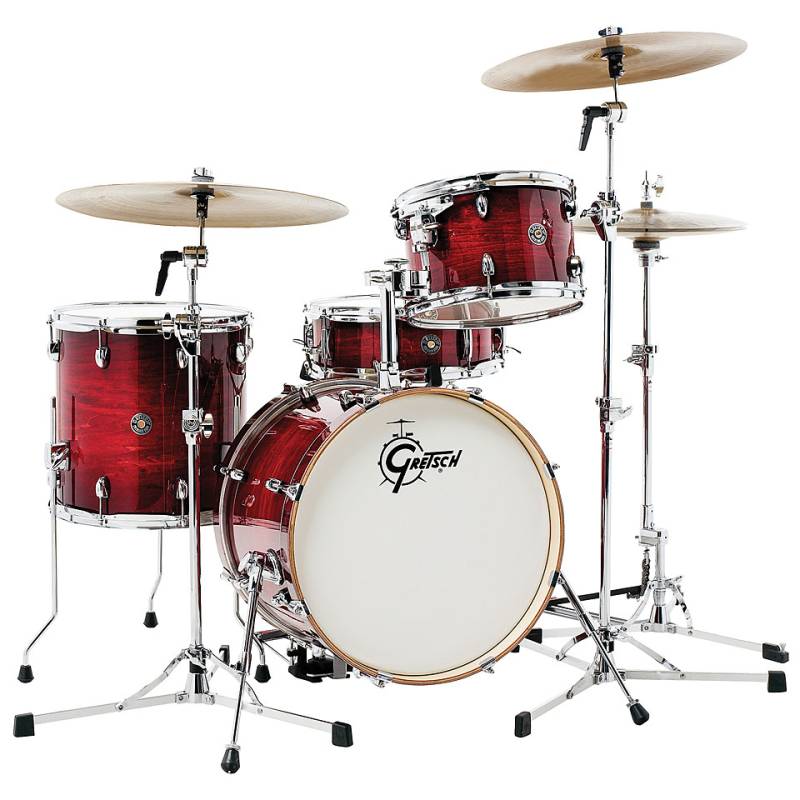 Gretsch Drums Catalina Club 18" Gloss Crimson Burst Drumset Schlagzeug von Gretsch Drums