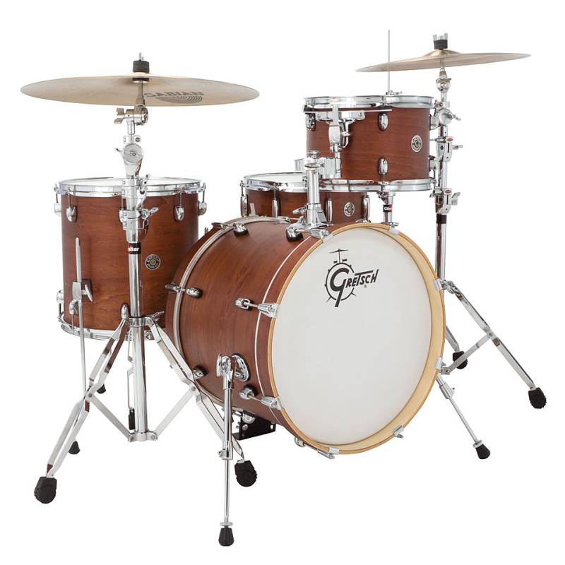 Gretsch Drums Catalina Club 18" Satin Walnut Glaze Drumset Schlagzeug von Gretsch Drums