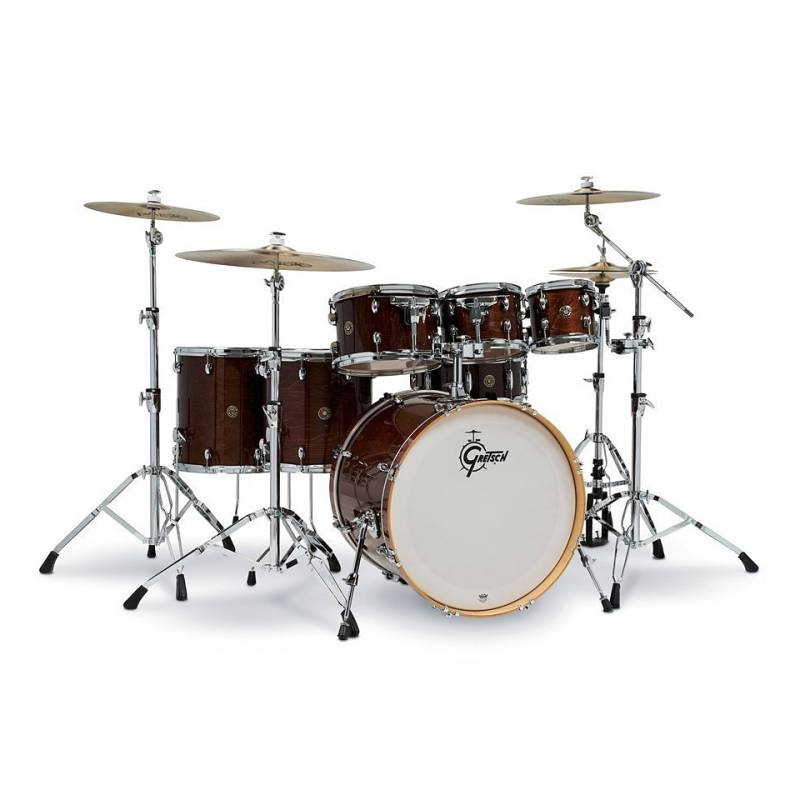 Gretsch Drums Catalina Maple 22" Walnut Glaze 7 Pcs. Shellset von Gretsch Drums