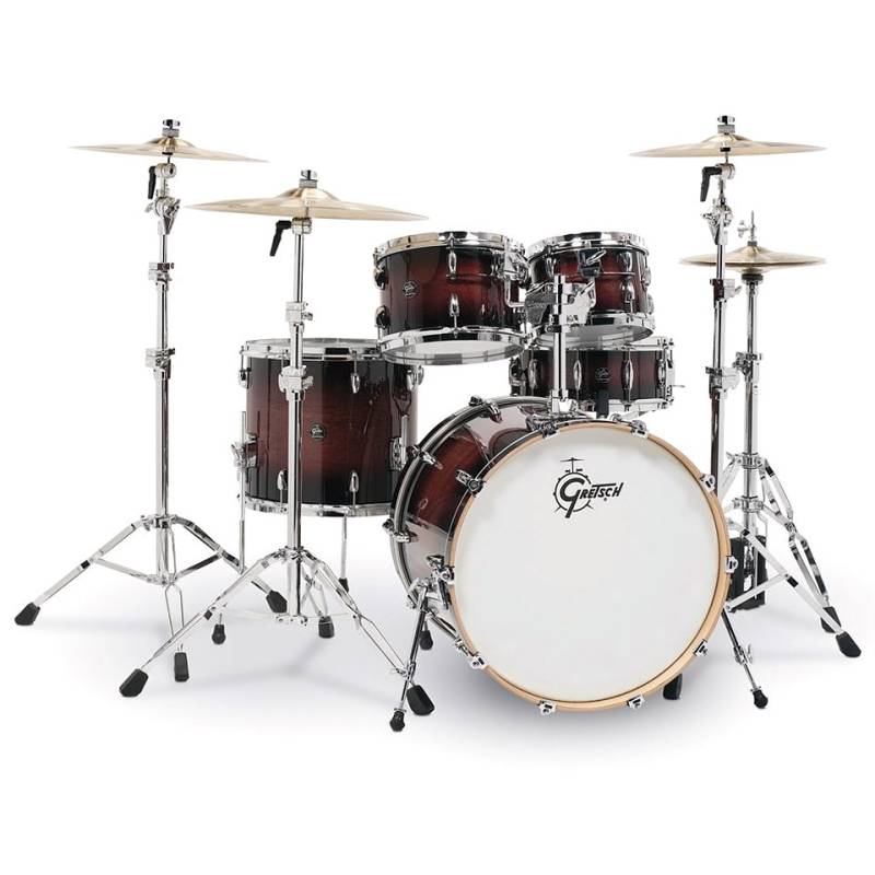 Gretsch Drums Renown Maple 22" Cherry Burst Shell Set Schlagzeug von Gretsch Drums