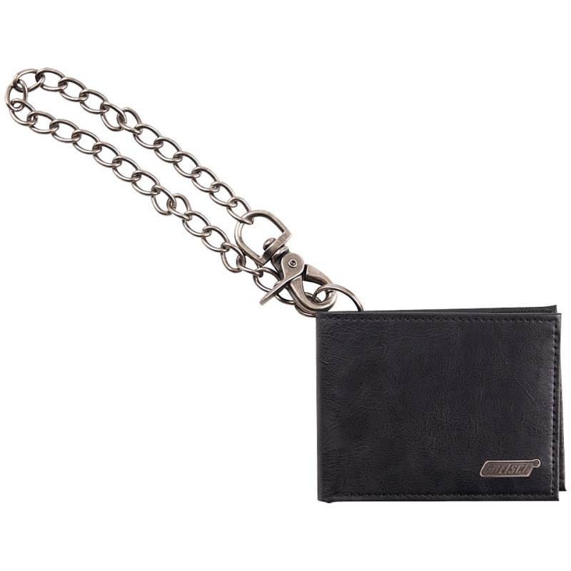 Gretsch Guitars Limited Edition Leather Wallet with Chain, Black von Gretsch Guitars