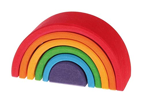 Grimm's Spiel und Holz Design Regenbogen (6-teilig klein) von Grimm's Spiel und Holz Design