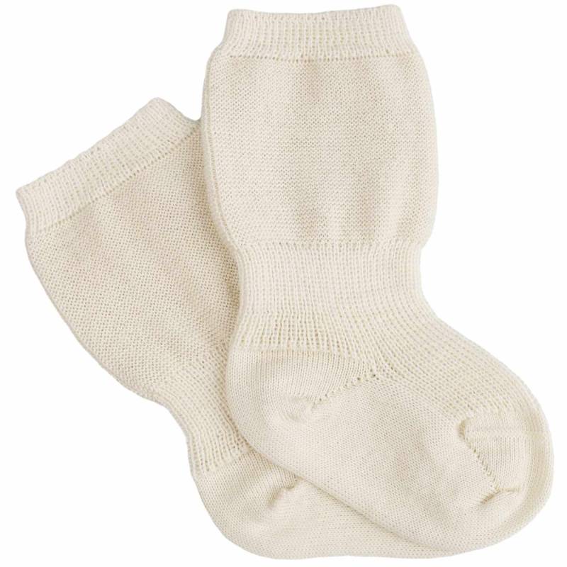 Grödo Strumpfwaren - Baby Speckbein Socken natur 56/62 von Grödo Strumpfwaren