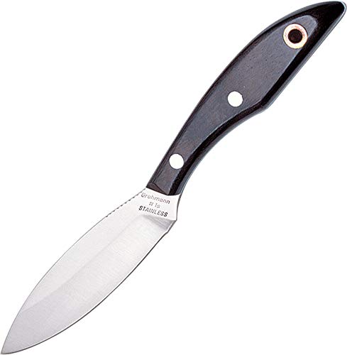 Grohmann - Outdoormesser - Original Fixed Blade - Klingenlänge: 10.16 cm, Schwarz von Grohmann