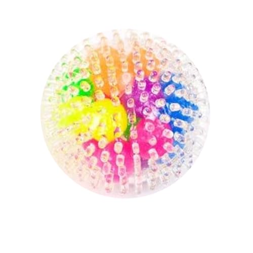 Grtheenumb Spiky Ball Spielzeug drückend sensorische Pufferbällchen Angst Stress entlasten Traubenkugeln 6 cm Stachelballspielzeug von Grtheenumb