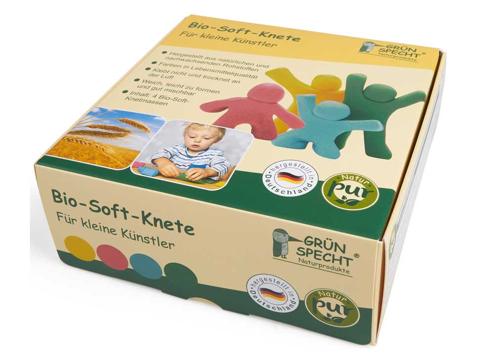 Grünspecht - Knete 4er Set von Grünspecht