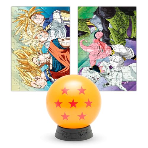 Dragon Ball Z Dragon Ball Puzzle Collectable (7/7) - 2 Puzzles in 1: 98 Teile (18x26cm) | Dragon Ball Figuren - Dragon Ball Geschenke von Grupo Erik