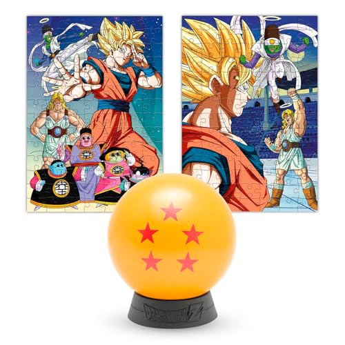 Dragon Ball Z Dragon Ball Puzzle Sammlerstück (5/7) - 2 Puzzles in 1: 98 Teile (18x26cm) | Dragon Ball Figuren - Dragon Ball Geschenke von Grupo Erik