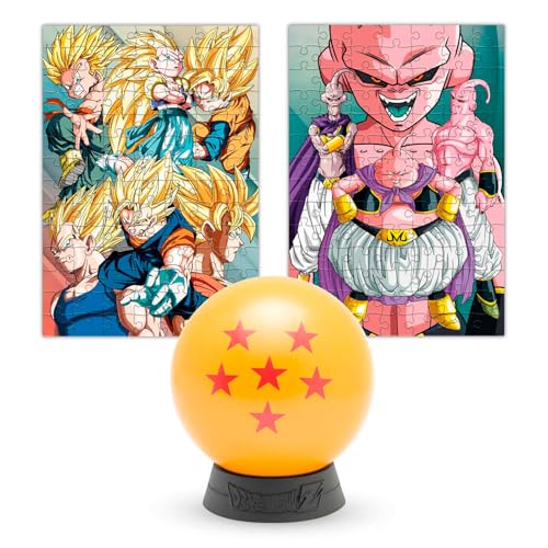 Dragon Ball Z Dragon Ball Puzzle Sammlerstück (6/7) - 2 Puzzles in 1: 98 Teile (18x26cm) | Dragon Ball Figuren - Dragon Ball Geschenke von Grupo Erik