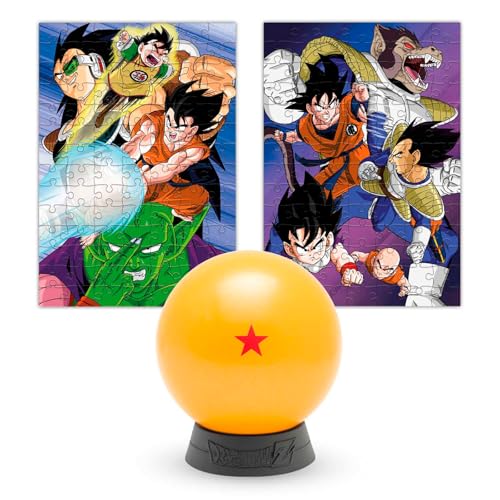 Dragon Ball Z Dragon Ball Puzzle Collectable (1/7) - 2 Puzzles in 1: 98 Teile (18x26cm) | Dragon Ball Figuren - Dragon Ball Geschenke von Grupo Erik