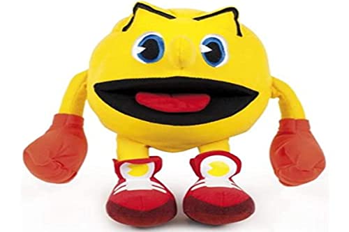 Grupo Moya Plüsch PAC-Man 30cm groß Videogame Retro Grande Original BANDAI NAMCO Pac Man Plush, One Size von GRUPO MOYA