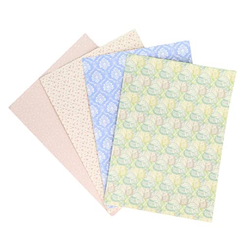 4 Sheets Dollhouse Tapete, 1:12 Miniatur -Miniatur Schöne Handypapierkarte Aufkleber Bödenpapier Gloss Card für Wohnzimmer Schlafzimmer Dekoration 4 Sheets Dollhouse Tapete, 1:12 Miniatur -Miniatur Schöne Handypapierkarte Aufkleber Bödenpapier Gloss Card für Wohnzimmer Schlafzimmer Dekoration von Gsycle