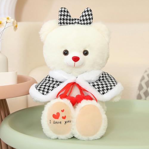 GudiWH Bär Teddybär Puppe süßes Tier weiches Plüschtier Kinder Geburtstagsgeschenk 45cm 1 von GudiWH