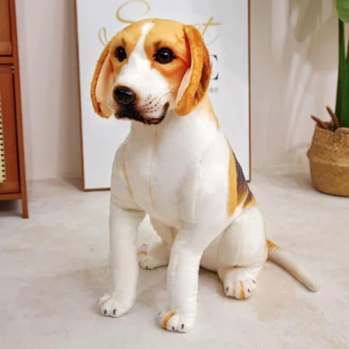 GudiWH Beagle Spielzeug Plüschtiere Hund Plüschtiere Kinder Geschenke Wohnkultur Tierhandlung Maskottchen Kinder Geburtstagsgeschenke 55cm 1 von GudiWH