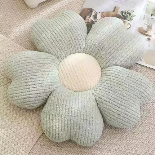 GudiWH Bunte Kirschblütenform Kissen weicher Plüsch Sonnenblume Autositz Kissen Kirschblüte Stuhl Bodenmatte Mädchen Zimmer Sofa Dekoration Geburtstag 45CM 4 von GudiWH