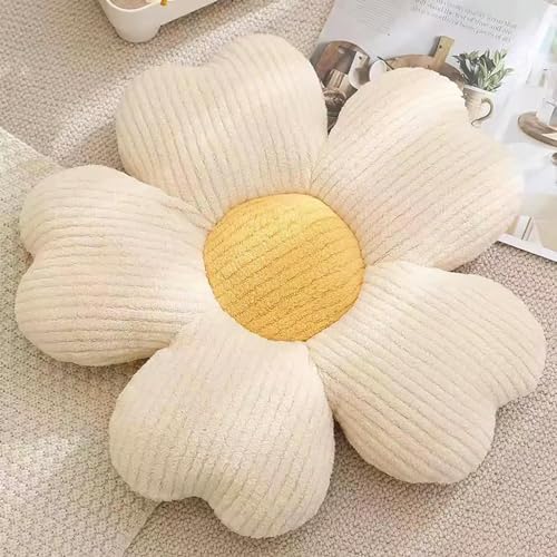 GudiWH Bunte Kirschblütenform Kissen weicher Plüsch Sonnenblume Autositz Kissen Kirschblüte Stuhl Bodenmatte Mädchen Zimmer Sofa Dekoration Geburtstag 60CM 3 von GudiWH