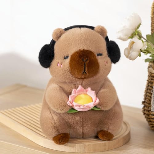 GudiWH Capybara Plüschtiere Plüschtiere Plüschtiere Capybara Puppe Spielzeug Geburtstagsgeschenke für Kinder 25cm 3 von GudiWH