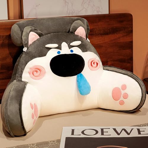 GudiWH Cartoon Husky Schwein Soft Plüsch Sofa Kissen Mädchen Geburtstagsgeschenk Dekoration 65cm 1 von GudiWH