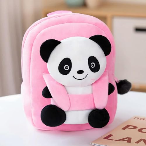 GudiWH Cartoon Niedliche Panda Plüsch Rucksack Kawaii Weichtier Plüschtiere Spielzeug Puppe für Kinder Kinder Schöne Schultasche Geburtstag 30cm 3 von GudiWH