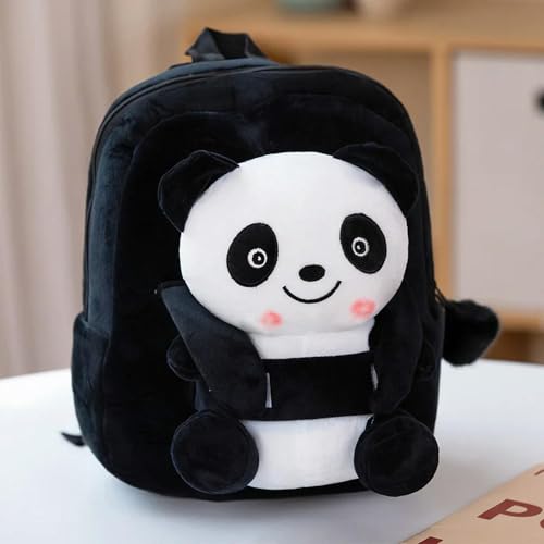 GudiWH Cartoon Niedliche Panda Plüsch Rucksack Kawaii Weichtier Plüschtiere Spielzeug Puppe für Kinder Kinder Schöne Schultasche Geburtstag 30cm 4 von GudiWH