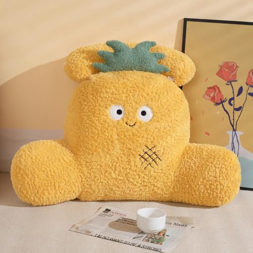 GudiWH Cartoon Obst Erdbeere Ananas Lendenkissen Bürositz Lendenwirbelkissen Home Sofa Kissen Kissen Puppe Geburtstagsgeschenk 50CM 2 von GudiWH