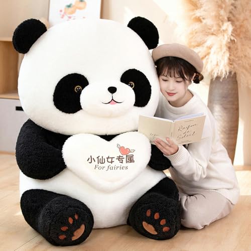 GudiWH Cartoon Panda Puppe, Tier Panda Plüschtier weiches Kissen für Kinder Geburtstagsgeschenk 65cm 10 von GudiWH