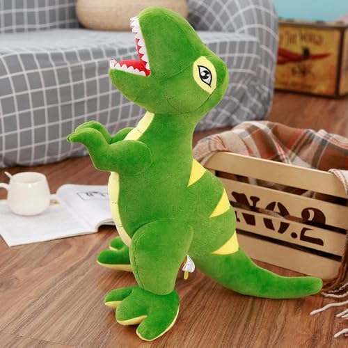 GudiWH Dinosaurier Plüschtier Plüsch Kissen Jungen Spielzeug Große Größe Dinosaurier Soft Doll Geburtstagsgeschenk für Kinder 90cm 1 von GudiWH