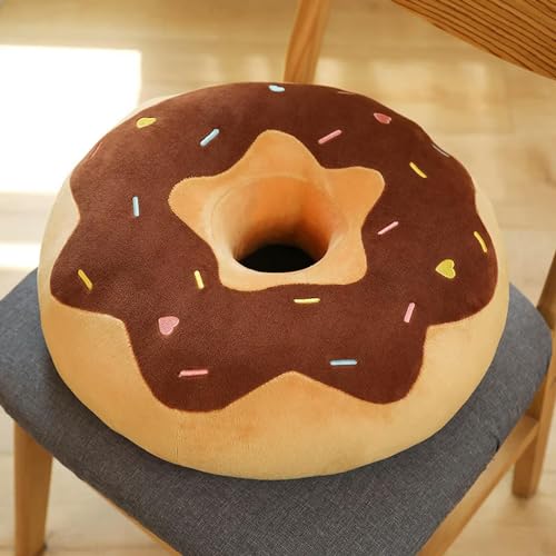 GudiWH Donut Plüsch Kissen Spielzeug Plüsch weiches kreatives Kissen für Kinder Weihnachten Geburtstagsgeschenk 38cm 1 von GudiWH