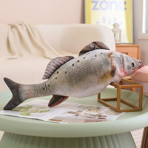 GudiWH Fisch Plüschtier Plüsch Tier Karpfen Plüsch Kissen kreative Kinder Mädchen Weihnachten Geburtstagsgeschenk 60cm 3 von GudiWH