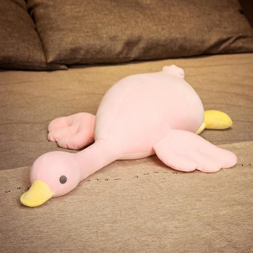 GudiWH Große Gans Puppe Puppe Große Gans Puppe Puppe Mädchen Plüsch Puppe Kinder Geburtstagsgeschenk 100cm 1 von GudiWH