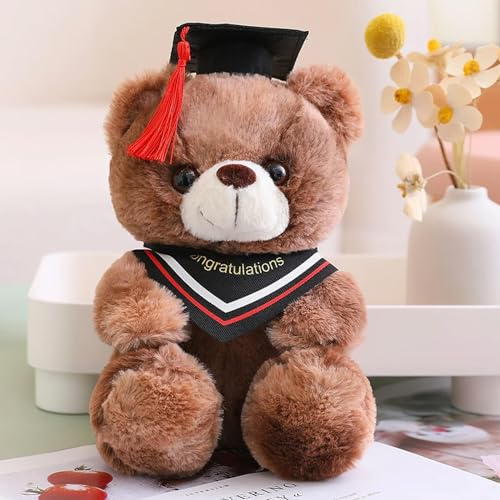 GudiWH Kawaii Bär Plüschtier Weicher Bär Tier Puppe Mädchen Geburtstagsgeschenk für Kinder 23cm 15 von GudiWH