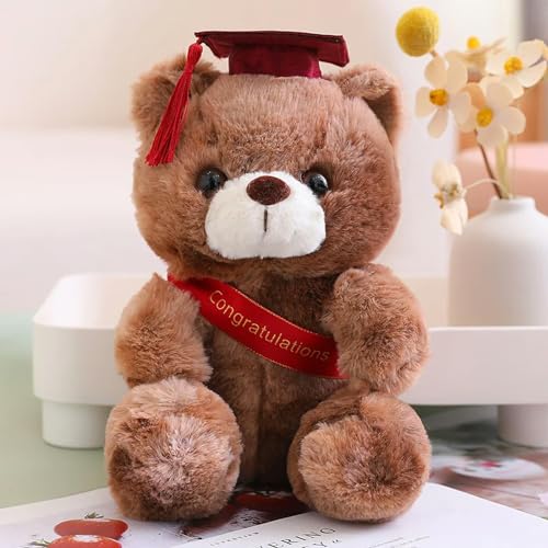 GudiWH Kawaii Bär Plüschtier Weicher Bär Tier Puppe Mädchen Geburtstagsgeschenk für Kinder 23cm 4 von GudiWH