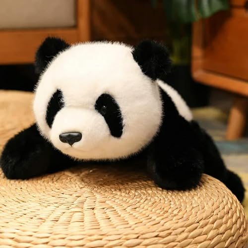 GudiWH Kawaii Bequemes weiches Tier Plüsch Kissen Bär Panda Puppe Kissen Dekoration Weihnachten Geburtstagsgeschenk 65cm 2 von GudiWH