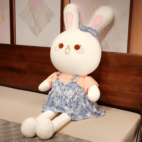 GudiWH Kawaii Hase Puppen, Tier Plüsch Spielzeug für Mädchen weiche Kissen Geburtstagsgeschenke 80cm 1 von GudiWH