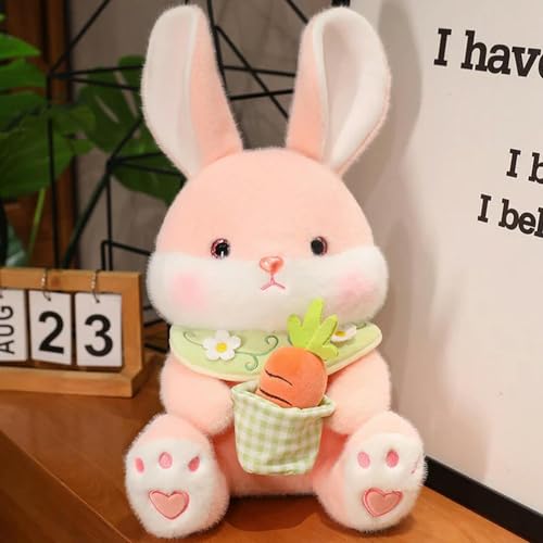 GudiWH Kawaii Kaninchen Plüschtier Plüsch Tier Hase Hase Karotte Puppe Kissen Kinder Spielzeug Geburtstag Mädchen 65cm 2 von GudiWH