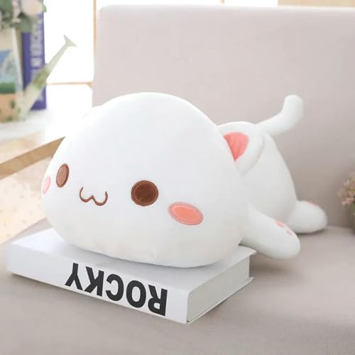 GudiWH Kawaii Katze Plüsch Spielzeug Plüsch Katze Puppe niedliche Karikatur Tier Kissen Weihnachten Geburtstag Geschenk Sofa Dekoration Kissen 62CM 2 von GudiWH