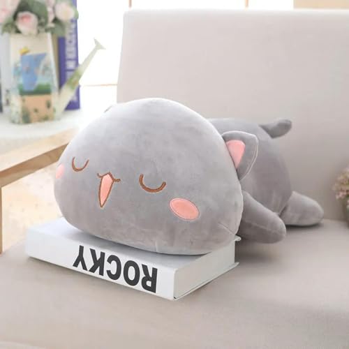 GudiWH Kawaii Katze Plüsch Spielzeug Plüsch Katze Puppe niedliche Karikatur Tier Kissen Weihnachten Geburtstag Geschenk Sofa Dekoration Kissen 62CM 4 von GudiWH