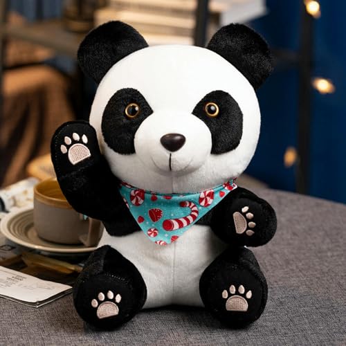 GudiWH Kawaii Panda Puppe Tier weiches Plüschtier Kinder Geburtstagsgeschenk Dekoration 20cm 1 von GudiWH