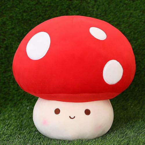 GudiWH Kawaii Pilz Plüsch Puppe Kissen süßes Geburtstags Kinder 23cm 1 von GudiWH