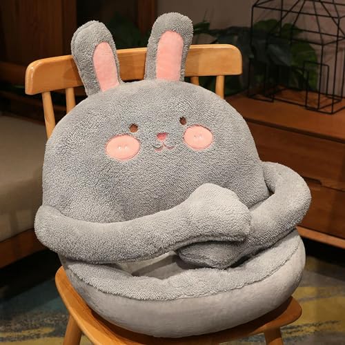 GudiWH Kawaii Soft Cartoon Tier plüsch Kissen Sitz hase Puppe Spielzeug Sofa bodenmatte wohnkultur kreatives Geschenk Geburtstag 50CM 3 von GudiWH