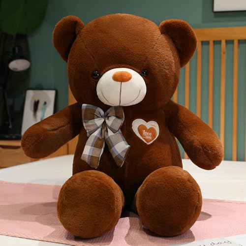 GudiWH Kawaii Teddybär Puppe Plüschtier, Bär Puppe Mädchen Geburtstagsgeschenk Dekoration 95cm 4 von GudiWH