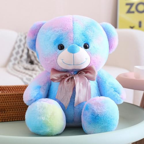 GudiWH Kawaii Teddybär Puppe Plüschtiere, Tier Bär Puppen Mädchen Geburtstagsgeschenke 35cm 1 von GudiWH