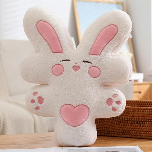 GudiWH Kreativer Hase Kissen Weiches Plüschtier Tier Puppe Mädchen Geburtstagsgeschenk 15cm 3 von GudiWH