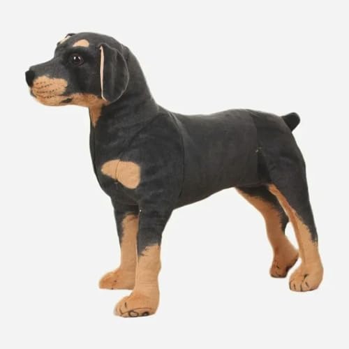 GudiWH Lebensechte Hund Plüschtiere Flauschige Puppen Große Größe Hund Home Decor Kinderspielzeug Geburtstagsgeschenke 25CM 1 von GudiWH