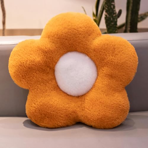 GudiWH Neue Plüsch Blume Kissen Home Sofa Kissen Soft Daisy Büro Sitzkissen Kinder Geburtstagsgeschenk 45cm 1 von GudiWH