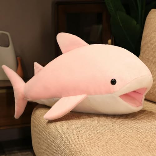 GudiWH Neue süße Wal Plüschtier Ozean Tier Blauwal Plüschtier Plüsch Kawaii Tierkissen Geburtstagsgeschenk für Kinder 120cm 3 von GudiWH