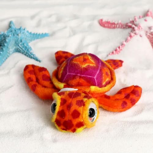 GudiWH Niedliche Bunte Plüschtiere lebensechte Schildkröte Anhänger Plüsch Tier Plüsch Puppen Kinder Spielzeug Geburtstagsgeschenke 25CM 5 von GudiWH