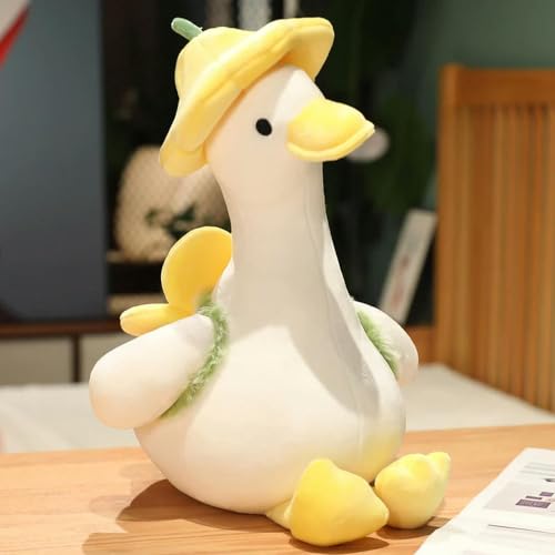 GudiWH Niedliche Ente Puppe Blume Ente Plüsch Spielzeug Plüsch Tier Plüsch Geschenk Kawaii Plüsch Puppe Kinder Geburtstag 30cm 2 von GudiWH